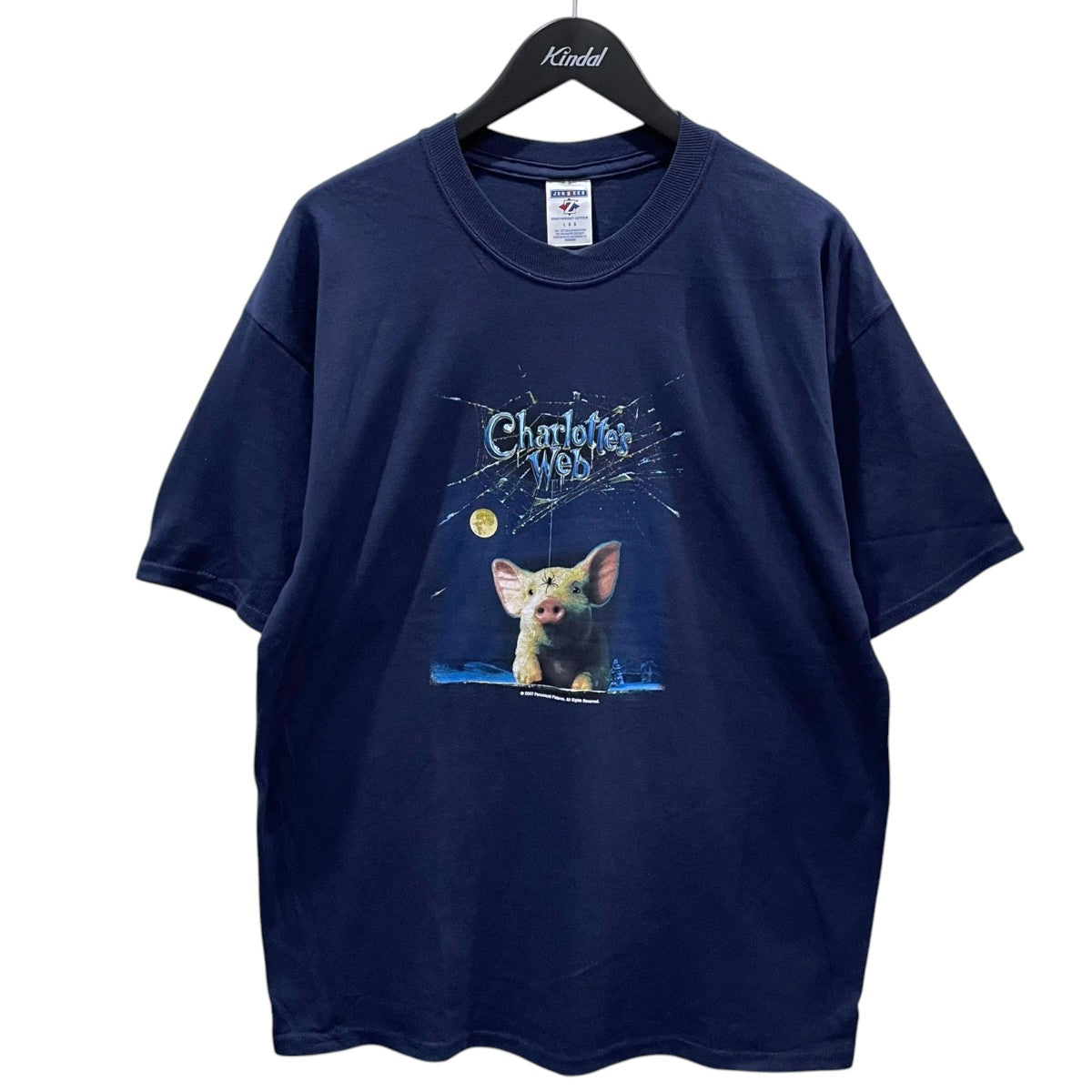 JERZEES プリントTシャツ Charlotte’s Web シャーロットのおくりもの 古着・中古-1枚目のアイテム画像