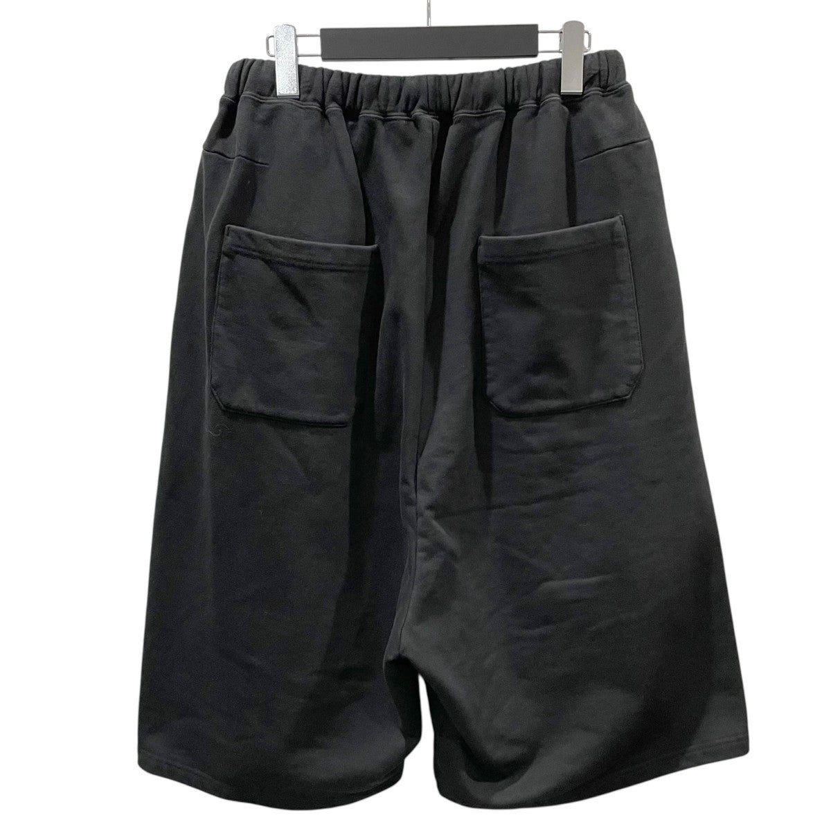ANCELLM25ss 3/4 TUCK SWEAT SHORTS(BLACK) ANCELLM TUCK SWEAT SHORTS