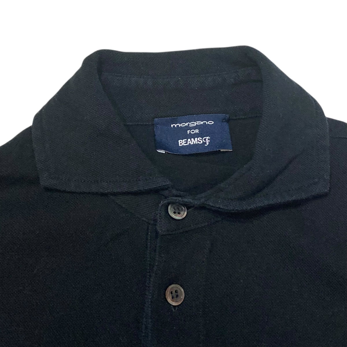 MORGANO FOR BEAMS Fポロシャツ21-02-0007-872 古着・中古-3枚目のアイテム画像