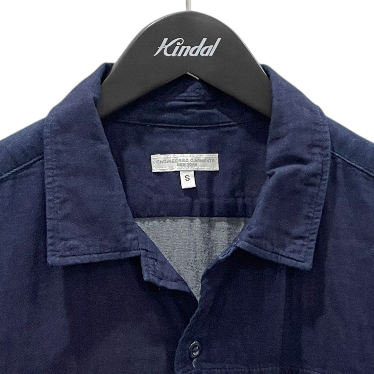 Engineered Garments オープンカラー半袖シャツ Camp Shirt キャンプシャツ 古着・中古-3枚目のアイテム画像