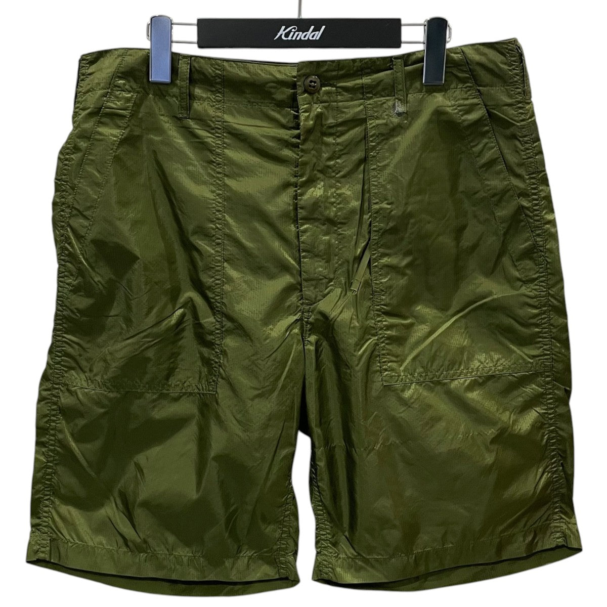 Engineered Garments ナイロンハーフパンツ Fatigue Short - Nylon Micro Ripstop ファティーグショーツ ナイロンマイクロリップストップ 古着・中古-1枚目のアイテム画像
