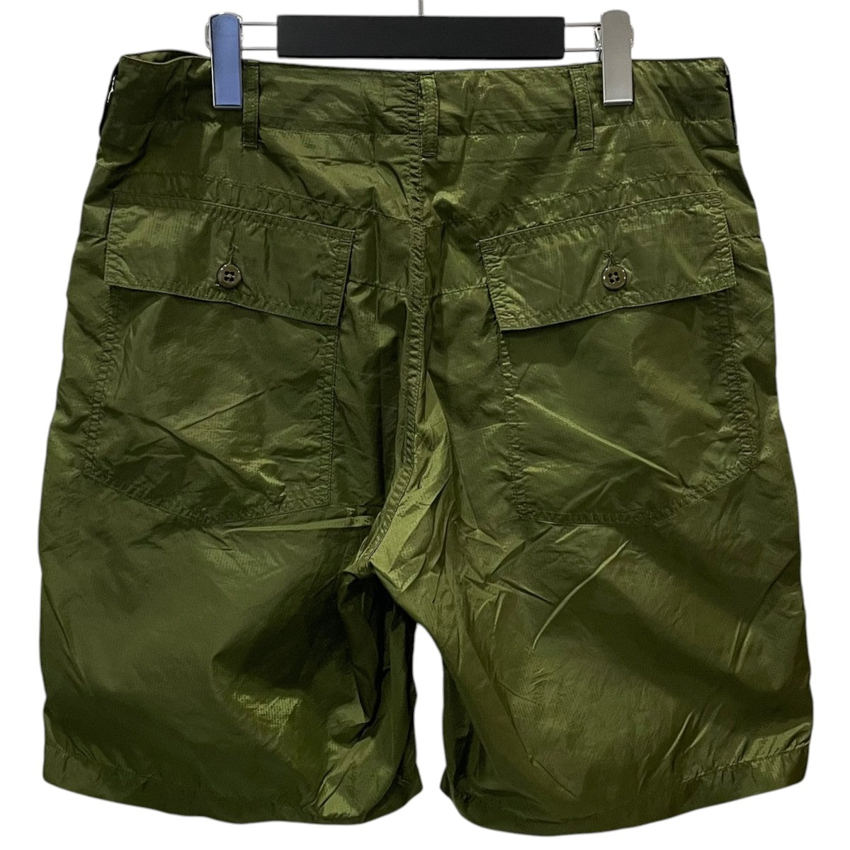 Engineered Garments ナイロンハーフパンツ Fatigue Short - Nylon Micro Ripstop ファティーグショーツ ナイロンマイクロリップストップ 古着・中古-2枚目のアイテム画像