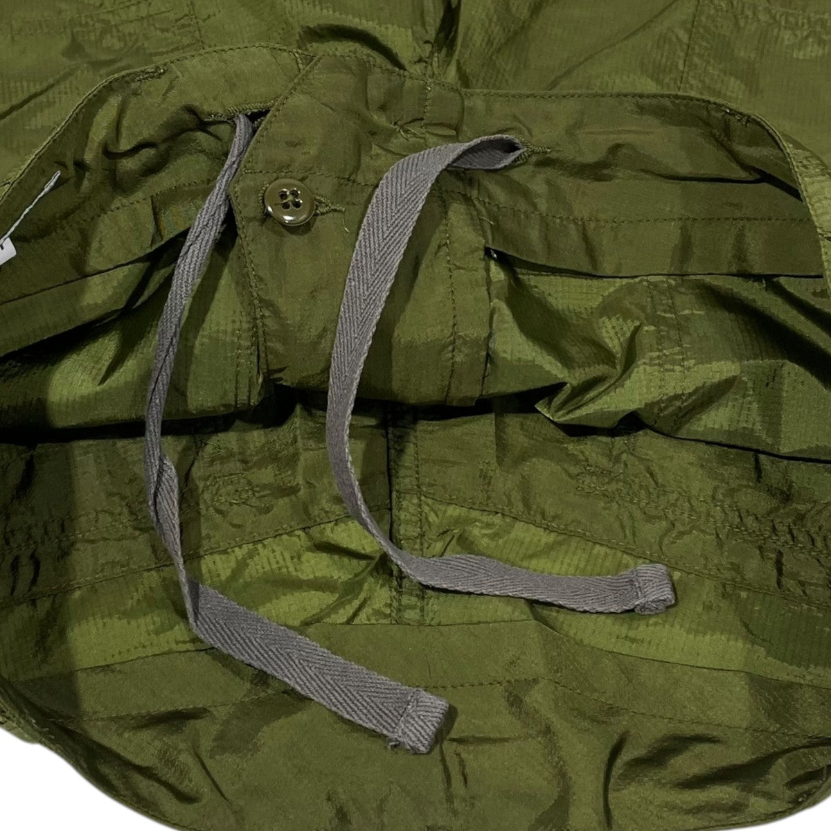 Engineered Garments ナイロンハーフパンツ Fatigue Short - Nylon Micro Ripstop ファティーグショーツ ナイロンマイクロリップストップ 古着・中古-4枚目のアイテム画像