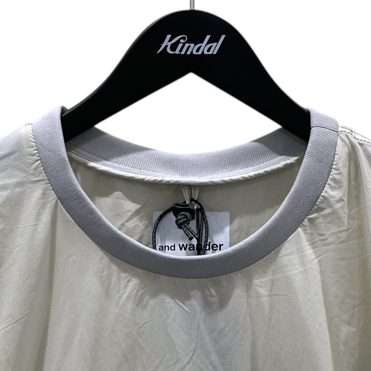 and wander 23SS パッカブル半袖トップス PERTEX wind T パーテックス ウィンド ティー 574-3121039 古着・中古-3枚目のアイテム画像