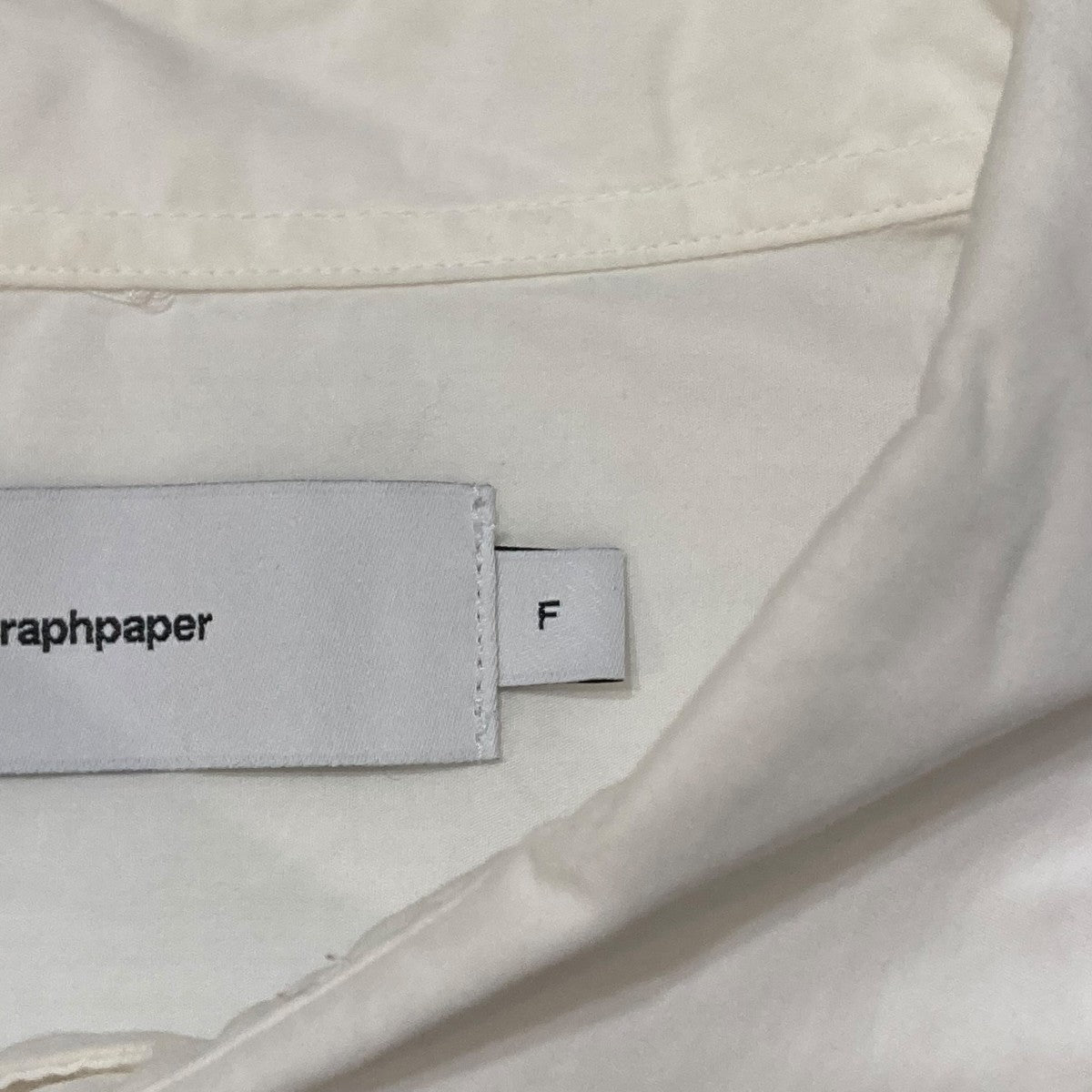 Graphpaper 半袖シャツGM232-50003B 古着・中古-7枚目のアイテム画像
