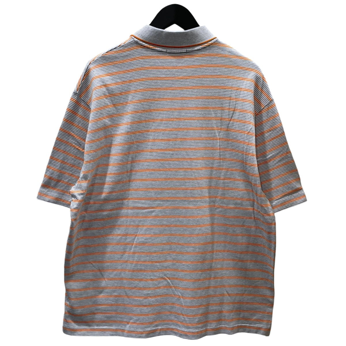 UNIVERSAL PRODUCTS． 23SS ボーダー柄半袖ポロシャツ MULTI BORDER S／S POLO マルチボーダー ショートスリーブポロ 231-60106 古着・中古-2枚目のアイテム画像