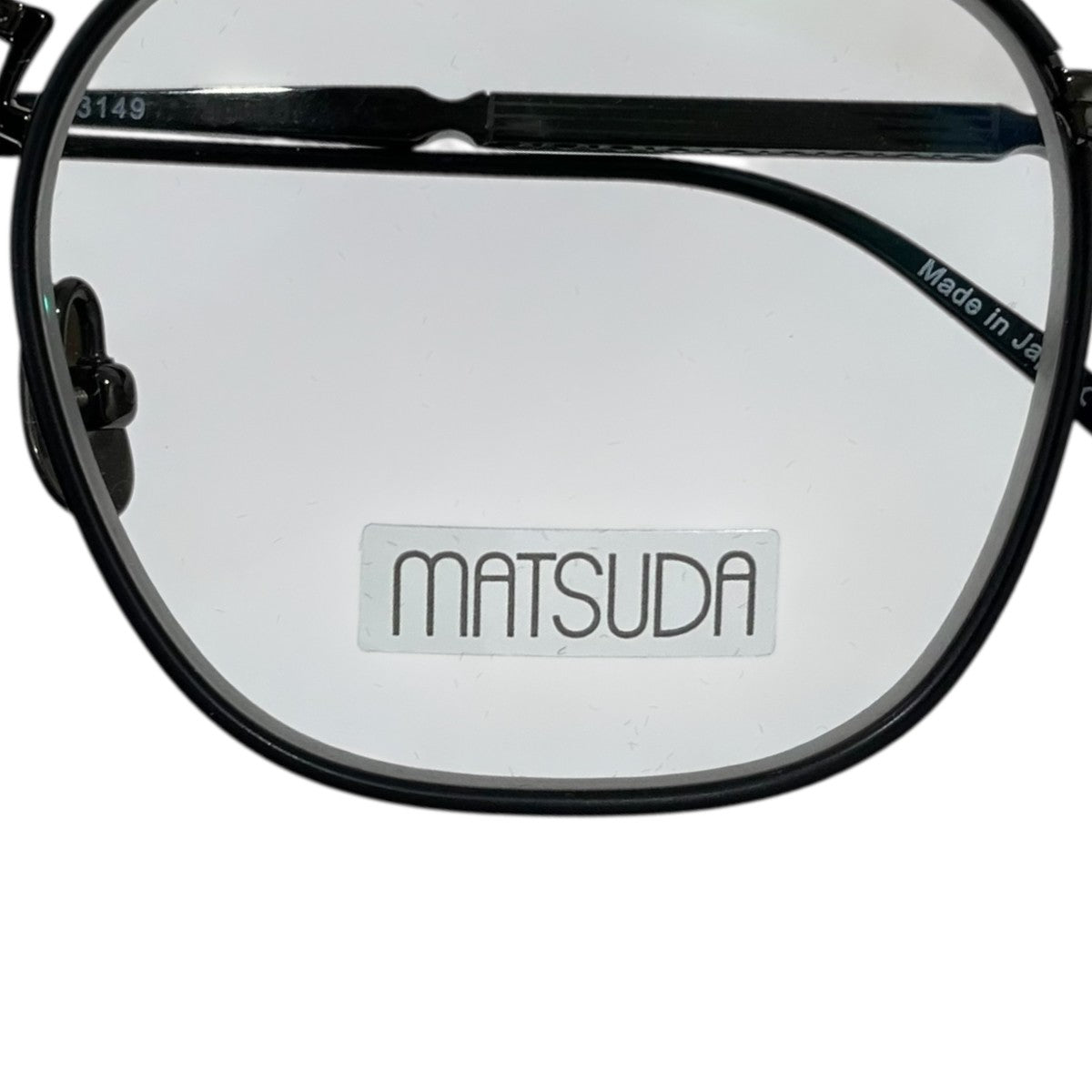 MATSUDA 眼鏡 ツーブリッジ M3149 古着・中古-5枚目のアイテム画像