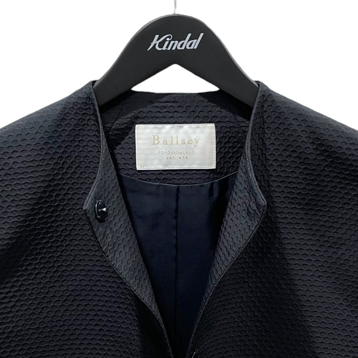 BALLSEY(ボールジー) 24SS ピンドットマトラッセ コクーンジレ 11-07