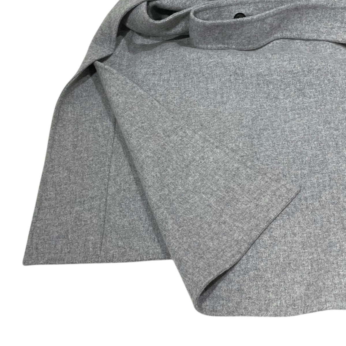 ebure エブール ジロンラム メルトン オーバー コート 36 EBURE(エブール) ジロンラムメルトンショールカラーオーバー