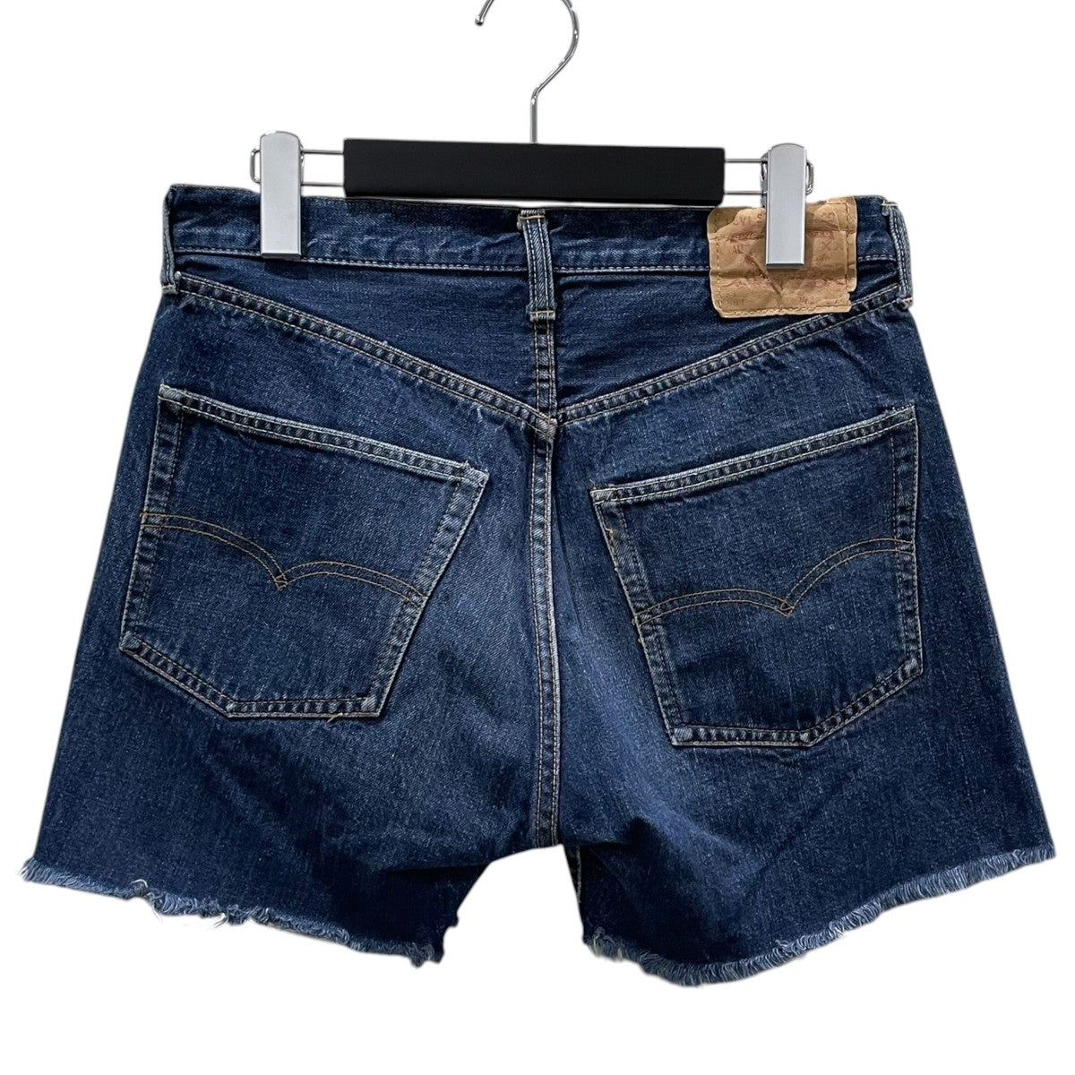 levis デニムハーフパンツ 501A タイプ物 ボタン裏6 古着・中古-2枚目のアイテム画像