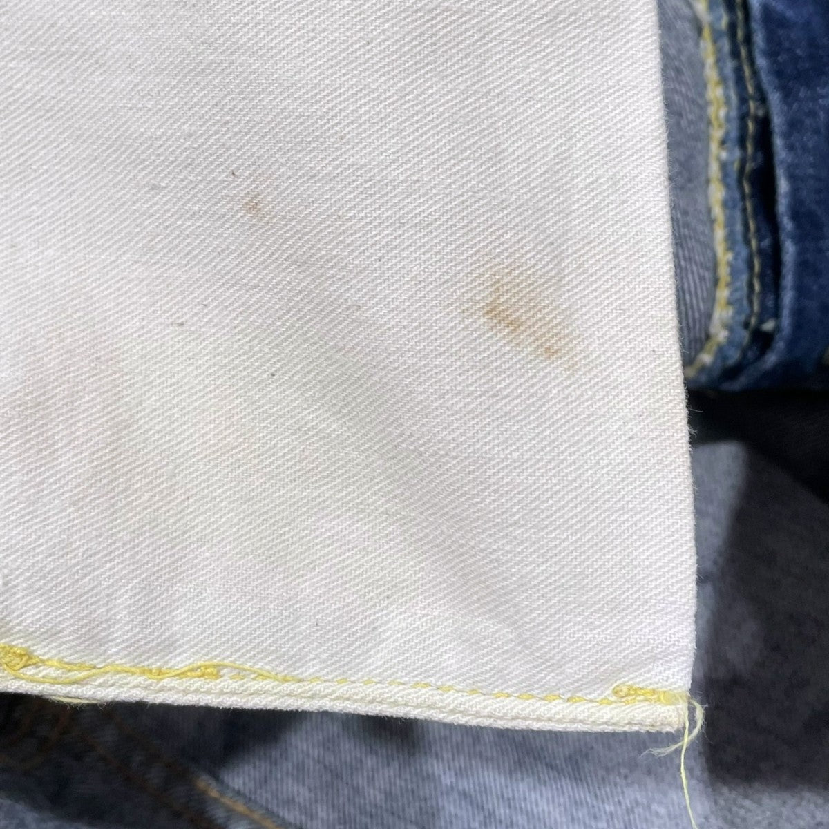 levis デニムハーフパンツ 501A タイプ物 ボタン裏6 古着・中古-7枚目のアイテム画像