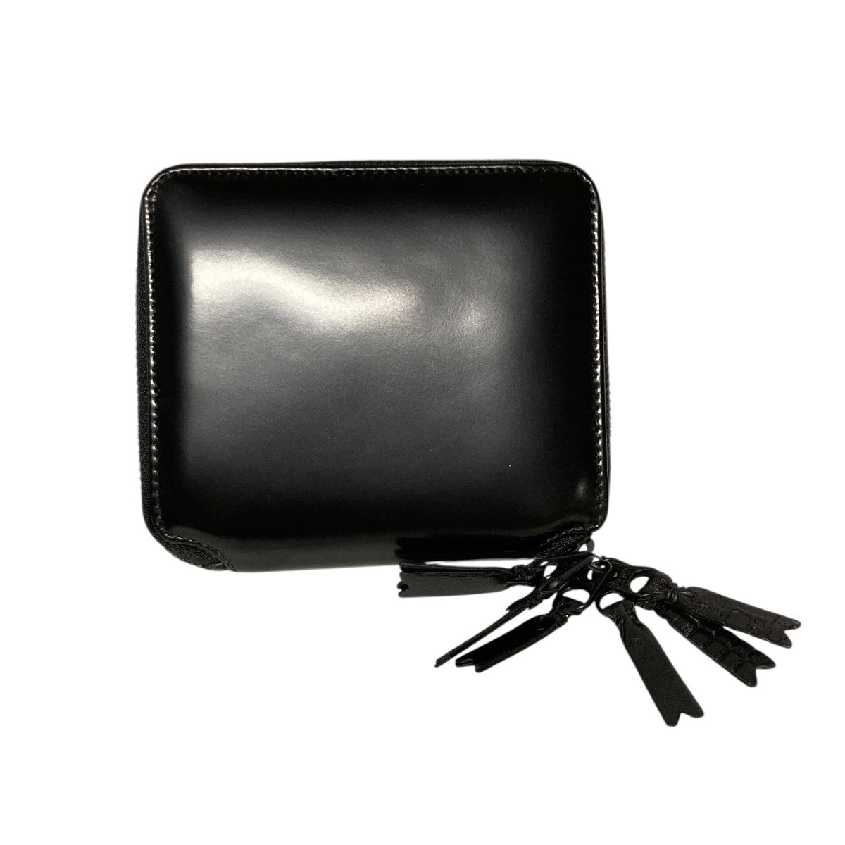 未使用品　コムデギャルソン　ウォレット　黒 COMME des GARCONS(コムデギャルソン) チェーン付きL字