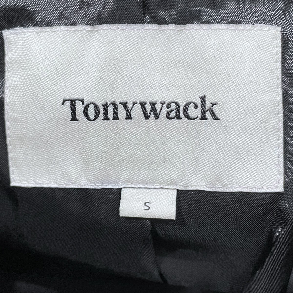 Tonywack トニーワック　アウター　24aw Mサイズ　超美品 Tonywack(トニーワック) 24AW ジップアップレザージャケット