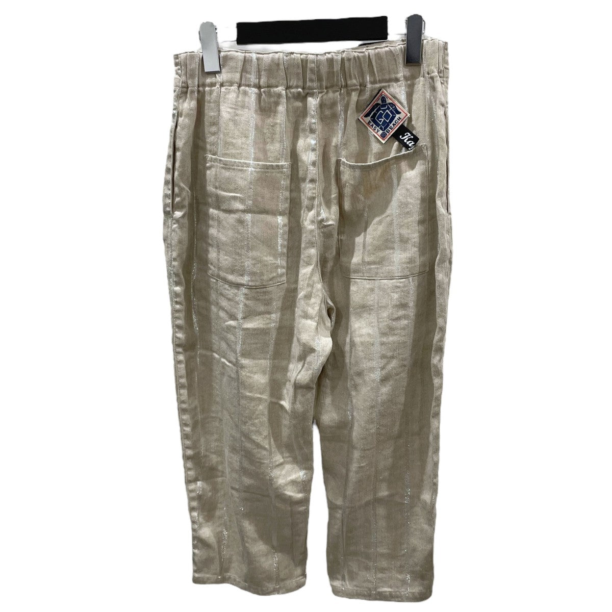 KAPITAL(キャピタル) 24SS ストライプ柄イージーパンツ リネン