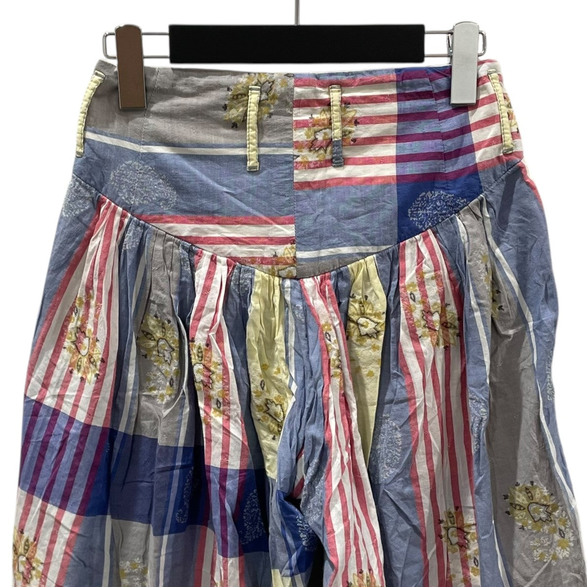 キャピタルKAPITAL コットンワイドパンツ KAPITAL(キャピタル) コットンワイドパンツ ブルー・レッド他