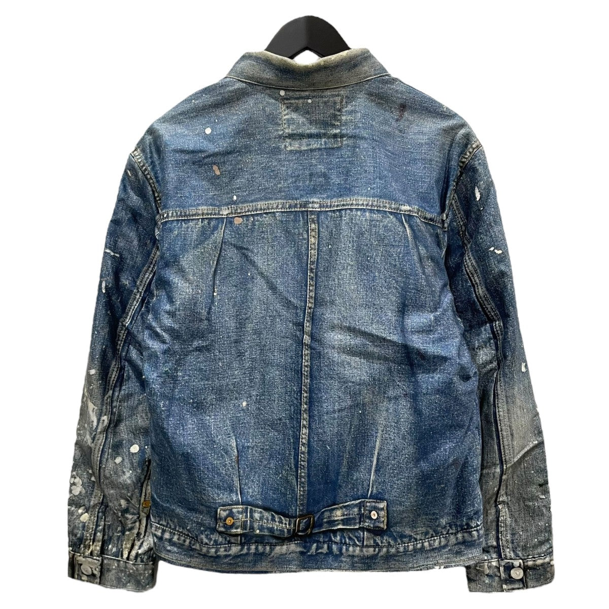 デニム転写ジャケット Trompe L’oeil Printed Jacket 1950 Type-1 T-Back TA-2001