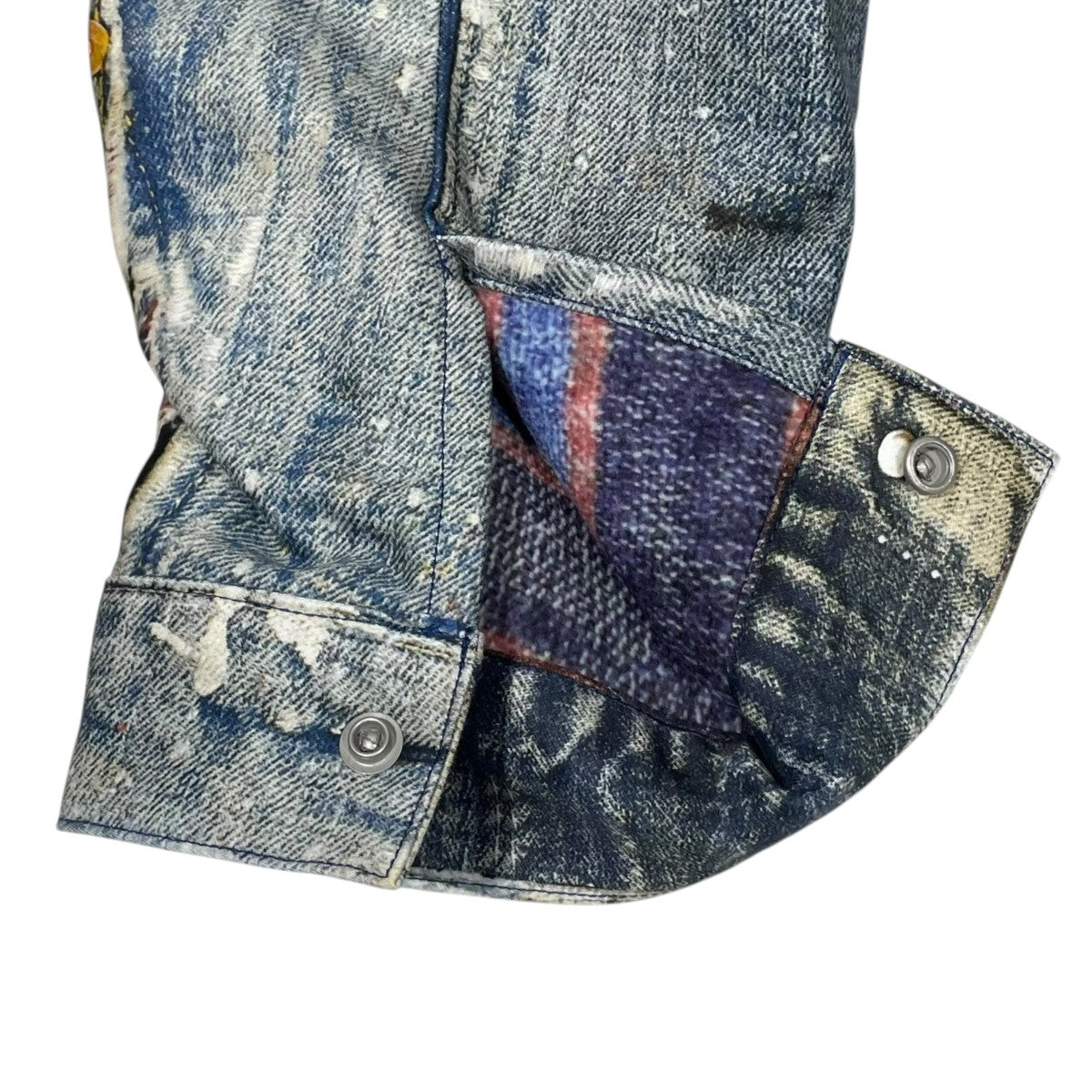 デニム転写ジャケット Trompe L’oeil Printed Jacket 1950 Type-1 T-Back TA-2001