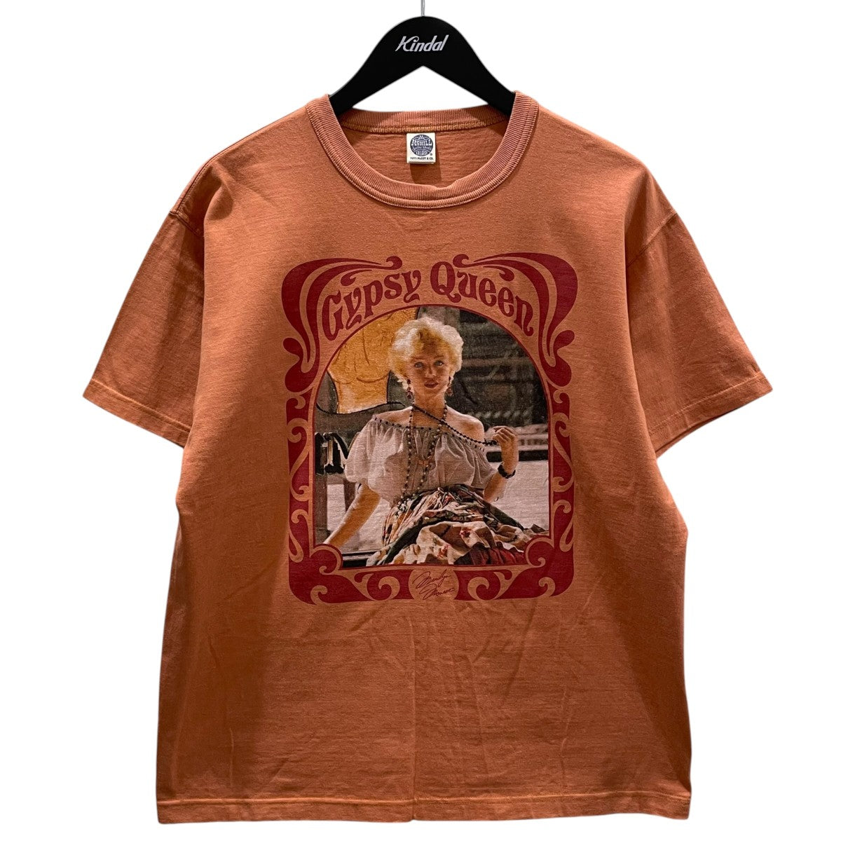 TOYS McCOY 24SS プリントTシャツ MARILYN MONROE TEE GYPSY QUEEN マリリンモンロー ティー シプシークイーン TMC2415 古着・中古-1枚目のアイテム画像