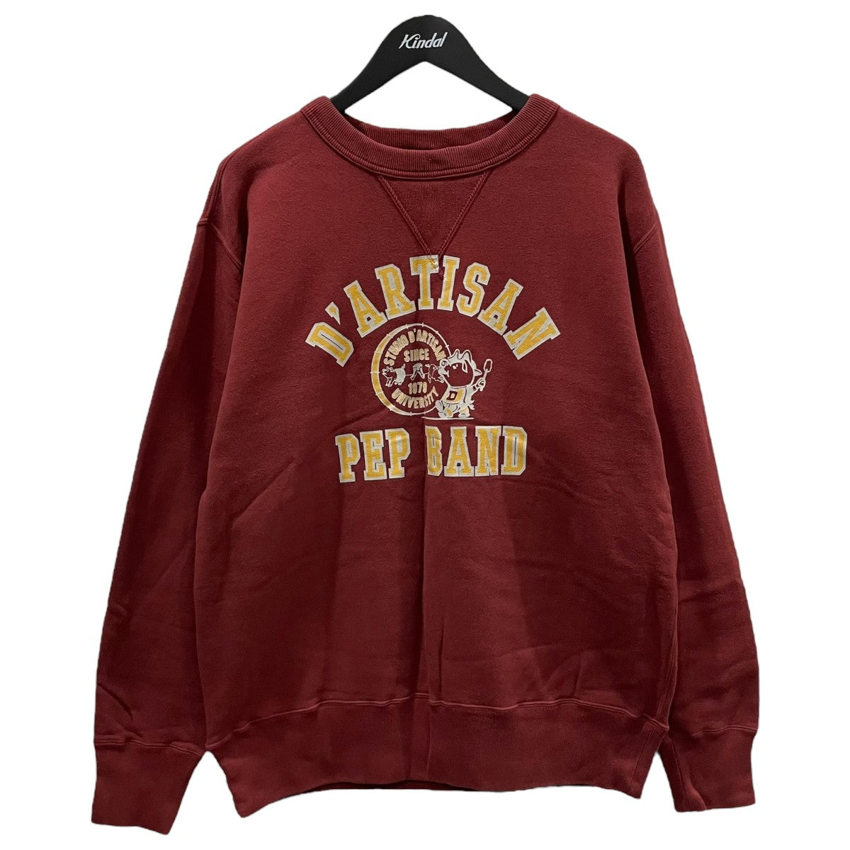 両Vガゼット スウェットトレーナー PEP BAND SWEAT ペップバンドスウェット 8124A