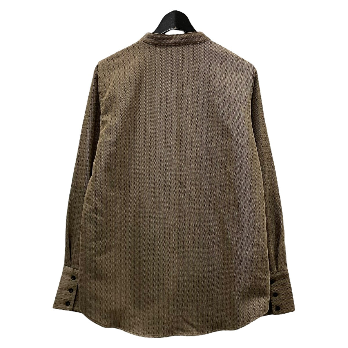 TODAYFUL 20AW バンドカラーシャツ Stripe Jacquard Shirts ストライプジャガードシャツ 12020411 古着・中古-2枚目のアイテム画像