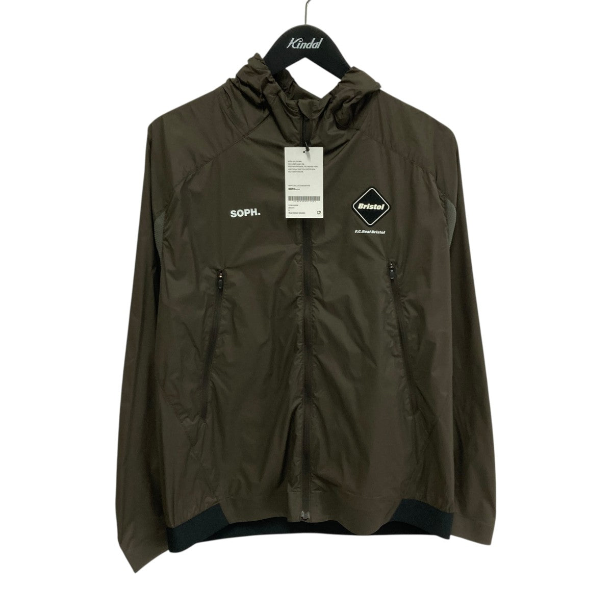 F.C.R.B. フード付きナイロンジャケット F．C．R．B．(エフシーアールビー) LIGHT WEIGHT BREATHABLE