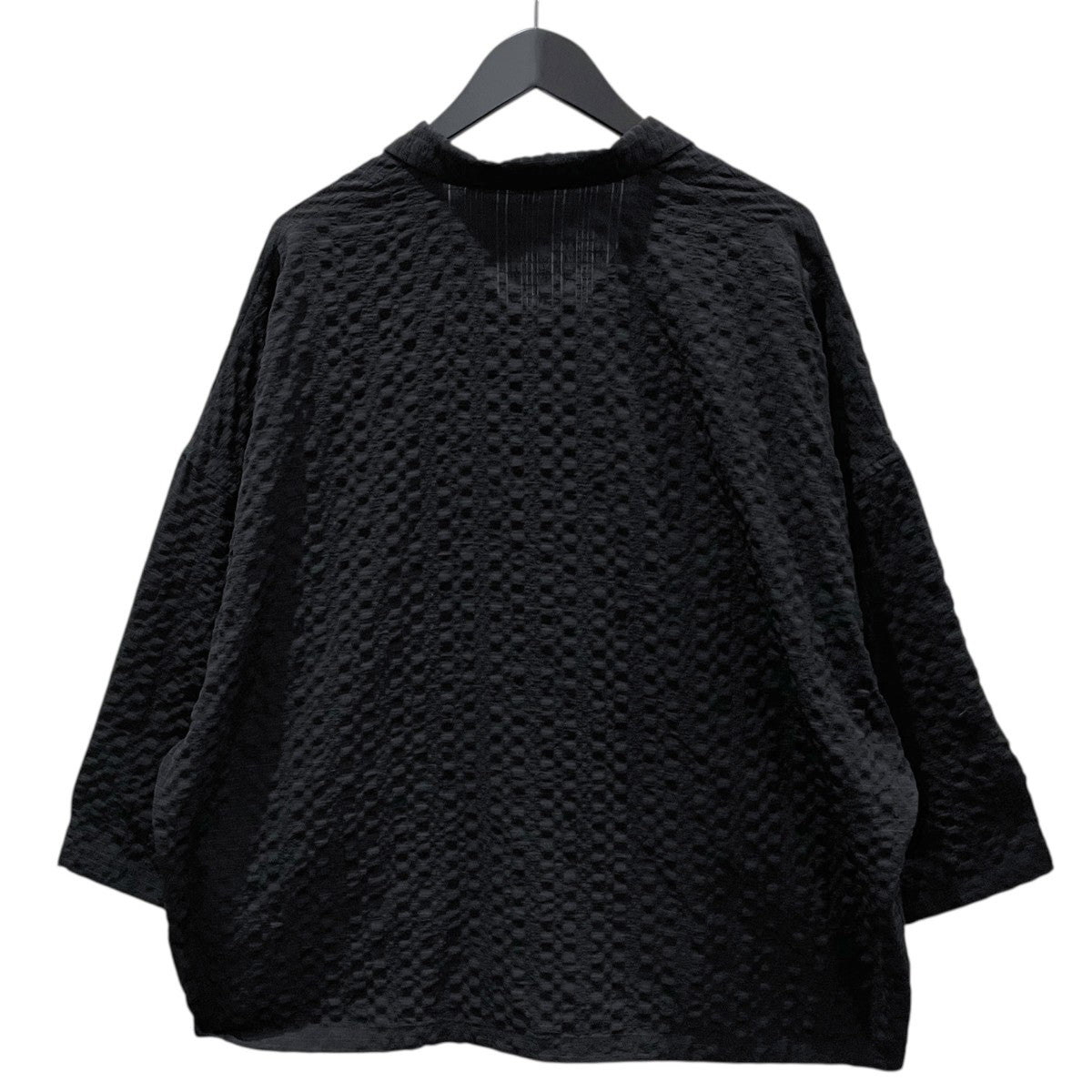 EEL 24SS シアサッカー五分袖シャツジャケット Hoozuki Jacket ホオズキジャケット I-24400 古着・中古-2枚目のアイテム画像