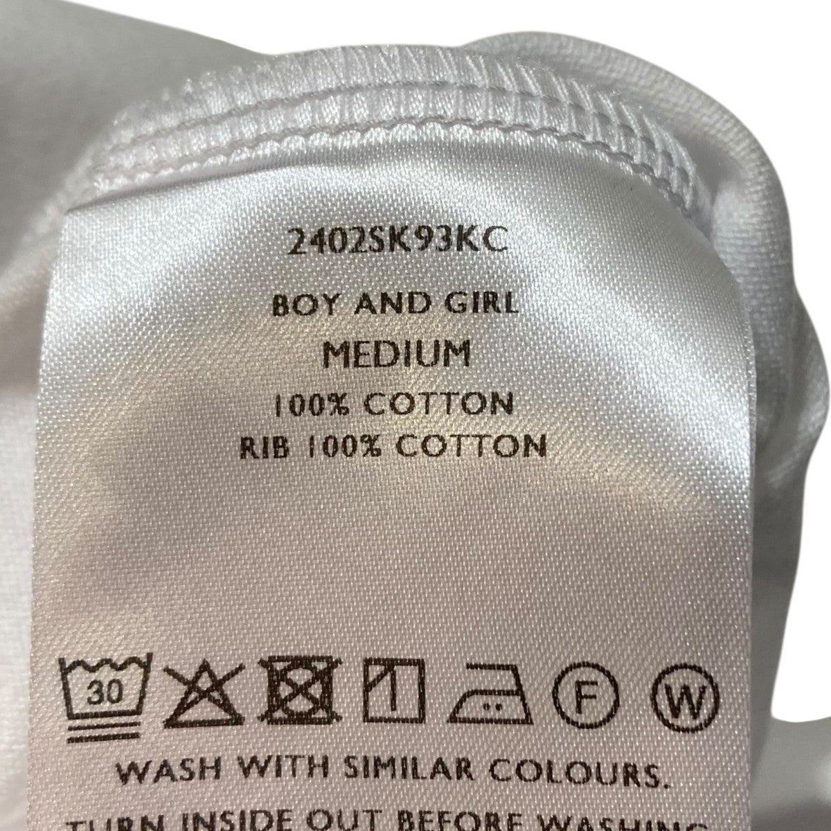 BOY AND GIRLＴシャツ2402SK93KC