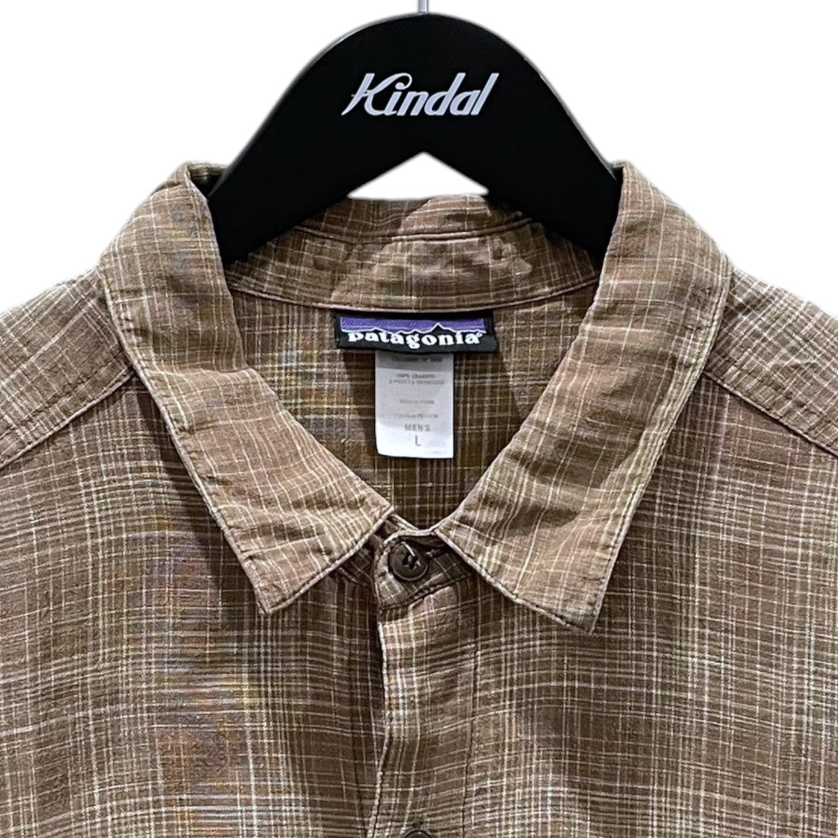 Patagonia(パタゴニア) 07SS チェック柄ヘンプ半袖シャツ S／S Hemp