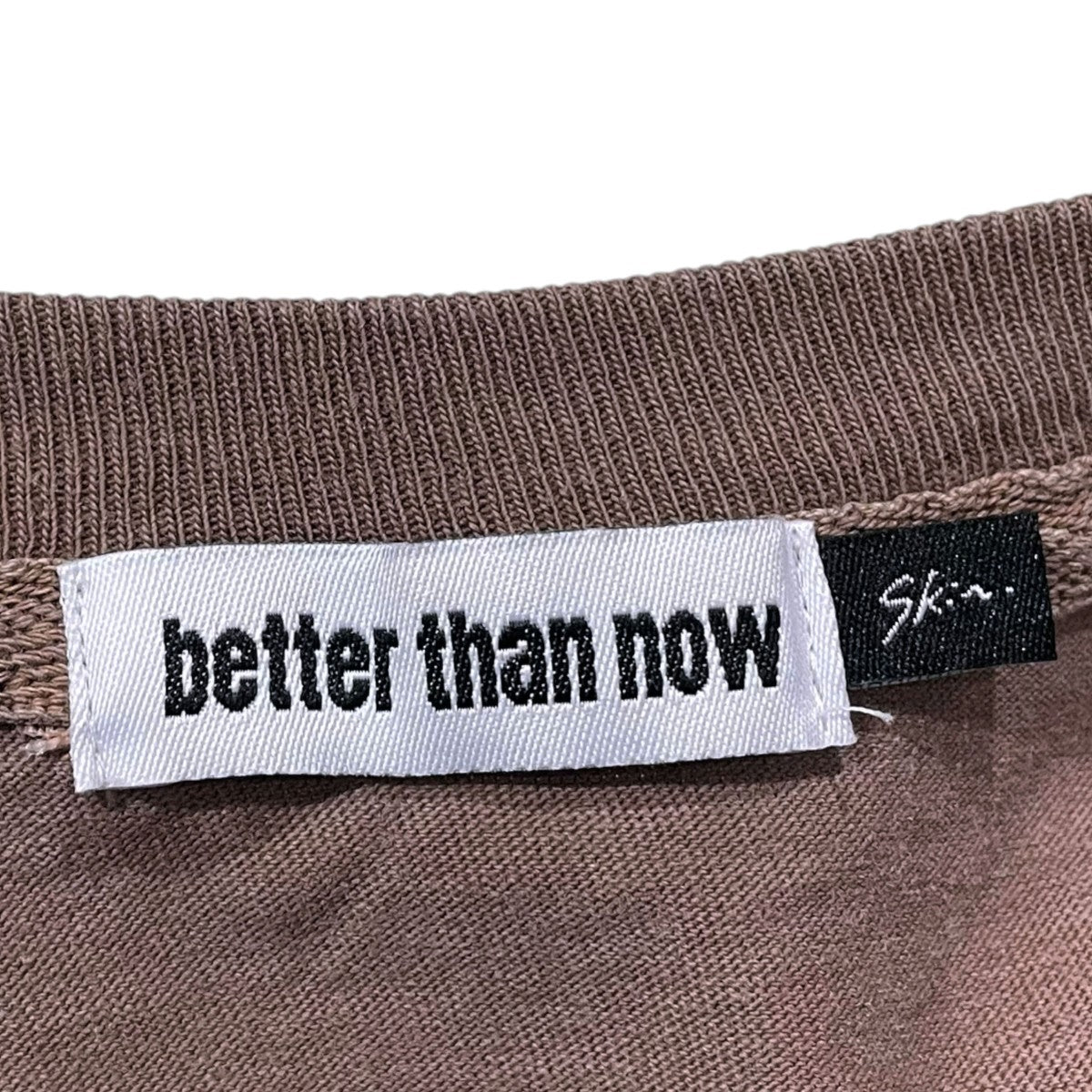 DEUXIEME CLASSE 25SS フロッキープリント加工Tシャツ Better Than Now Velvet Tシャツ 25070500802030 古着・中古-4枚目のアイテム画像