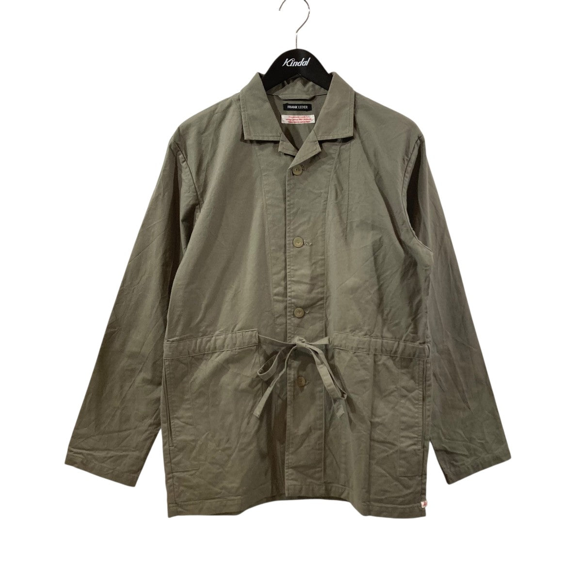 FRANK LEDER シャツジャケット0216013 古着・中古-1枚目のアイテム画像