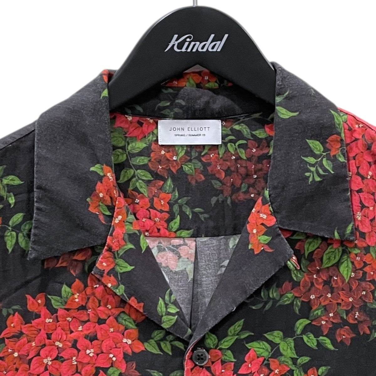 JOHN ELLIOTT 19SS オープンカラー半袖シャツ Bougainvillea Bowling Shirt ブーゲンビリア ボーリング シャツ 2920700039 古着・中古-3枚目のアイテム画像