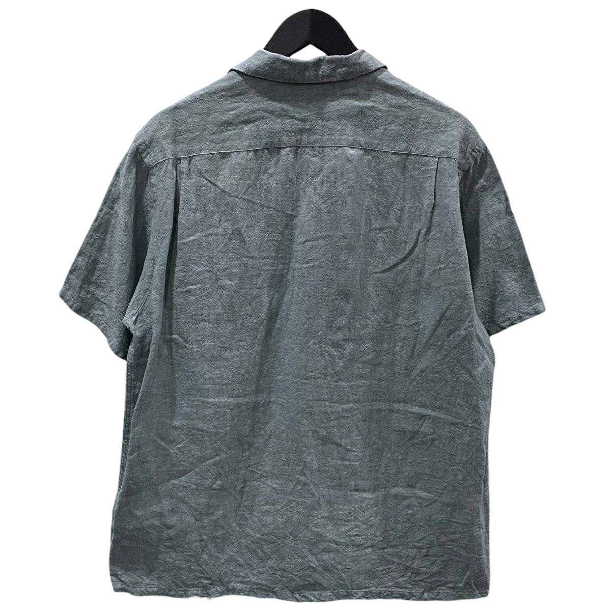 BEAMS PLUS 25SS オープンカラーリネン半袖シャツ Open Collar 1／40 Linen 38-01-0192-139 古着・中古-2枚目のアイテム画像