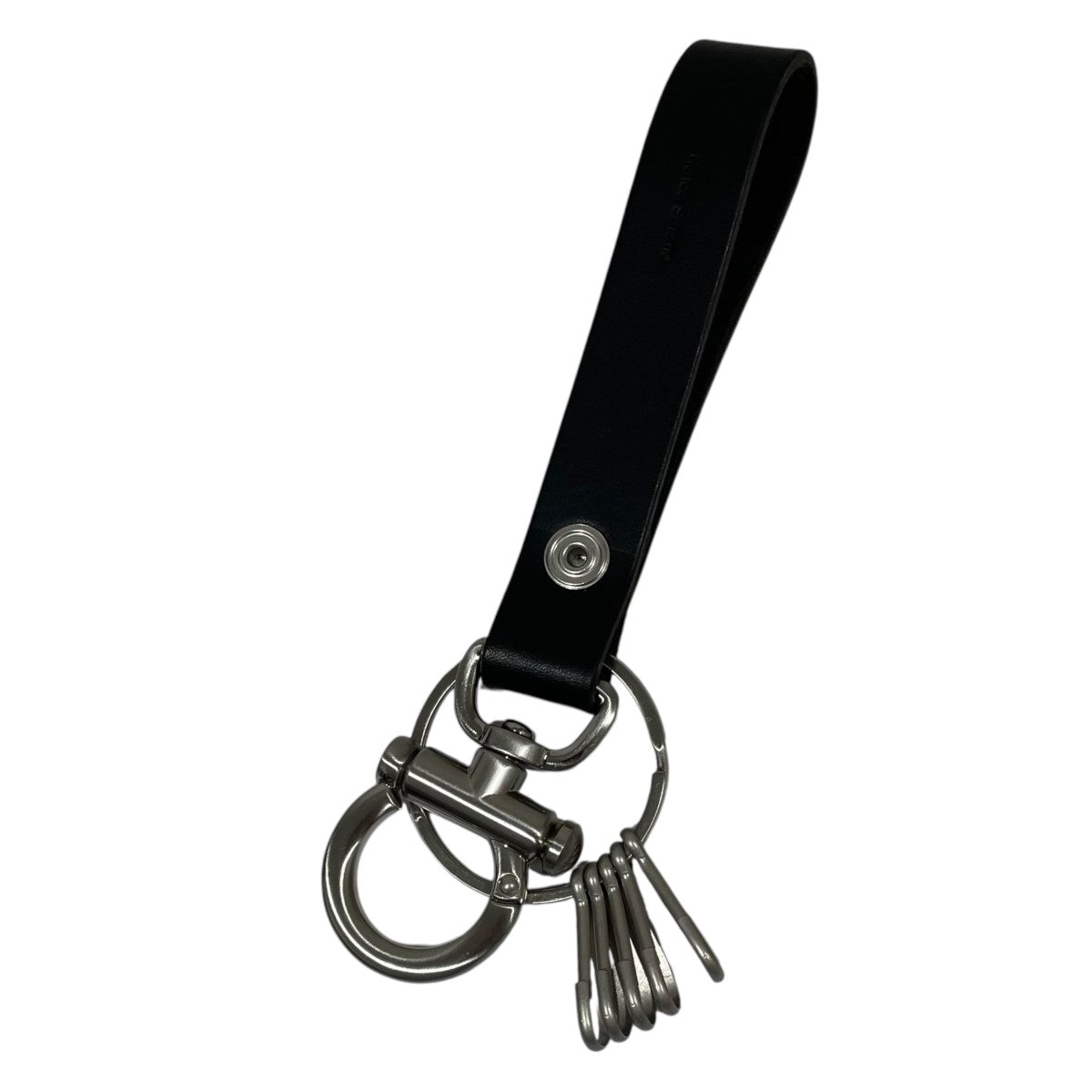 Hender Scheme キーリング　黒 Hender Scheme(エンダースキーマ) キーリング key flock キーフロック