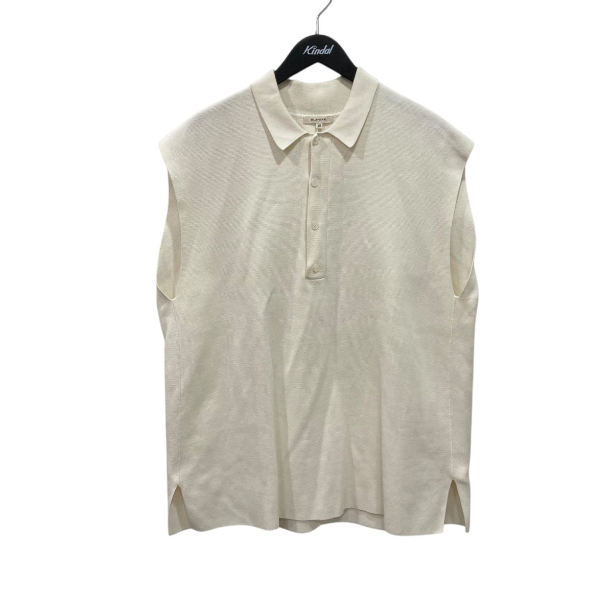 コットン14Gレギュラーノースリーブノースリーブブラウス7918-230-0113