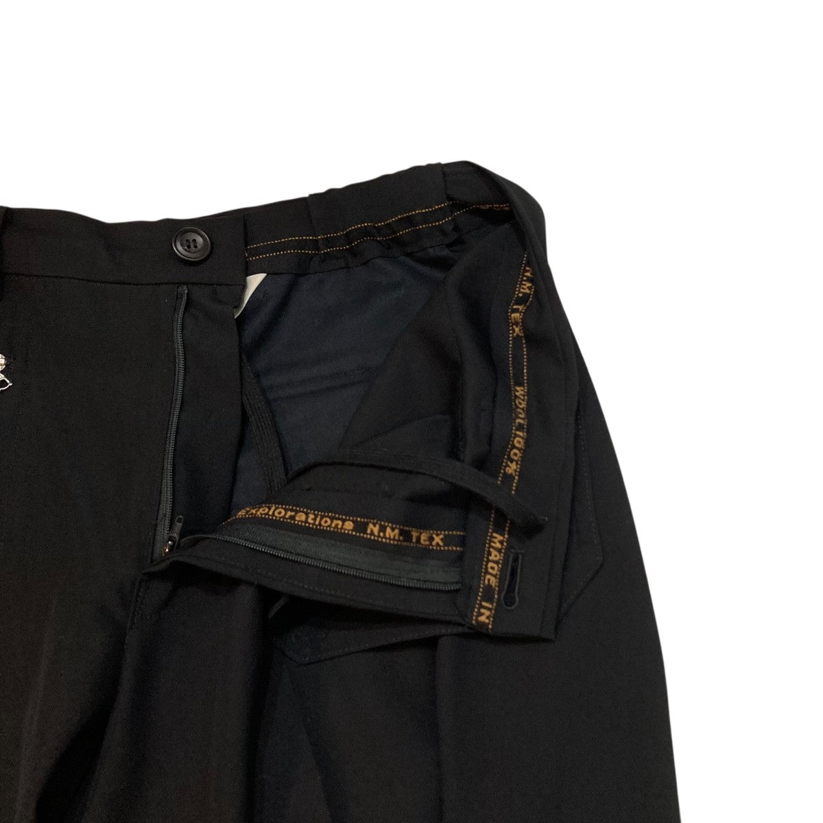 SUNSEA(サンシー) スラックスSUNSEA2742B SUNSEA2742B ブラック サイズ  