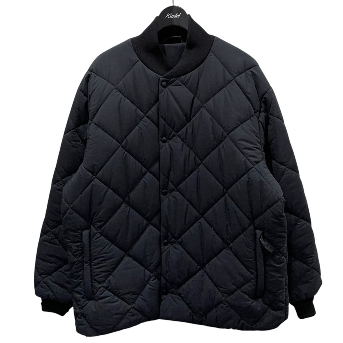 23AW ジップアップキルティングジャケット random quilted jacket ランダムキルティングジャケット EV23-JK05