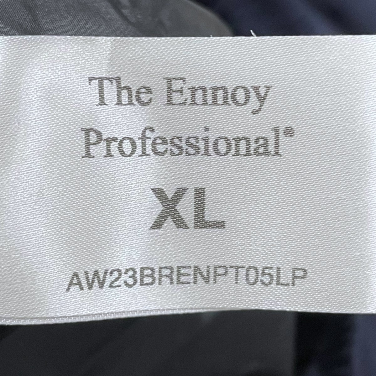 ennoy NYLON PADDED PANTS Lサイズ NAVY 新品未開封 THE ENNOY PROFESSIONAL(ザ エンノイ プロフェッショナル) 23AW