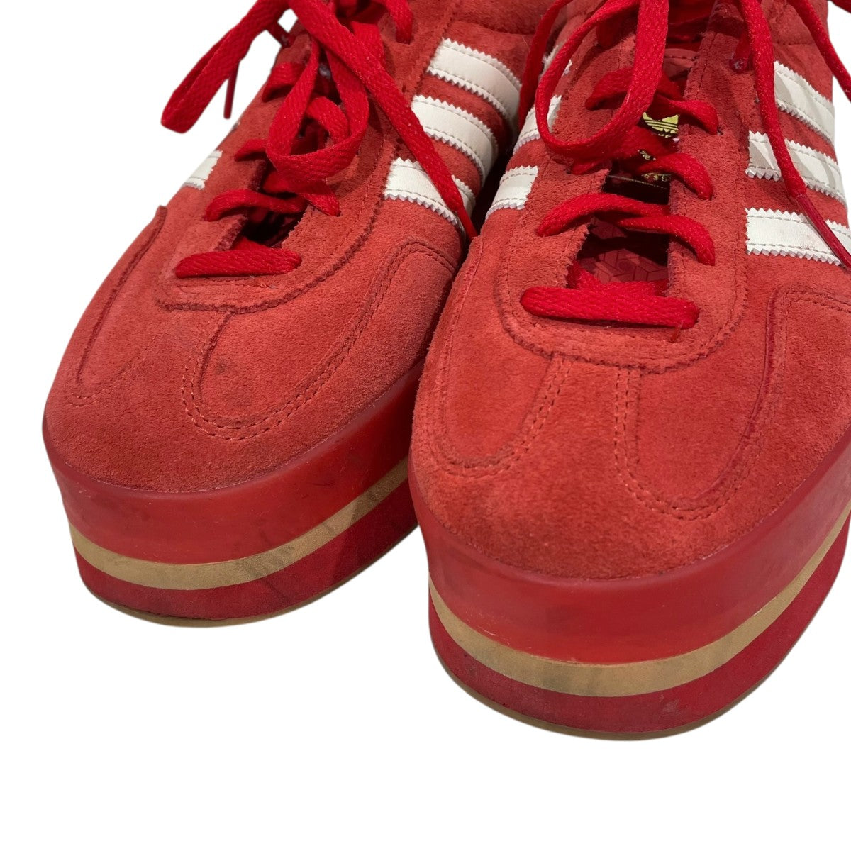 アディダス ガゼル スタック レッド 22cm レディース ガゼル スタック GAZELLE STACK nnp61 レッド