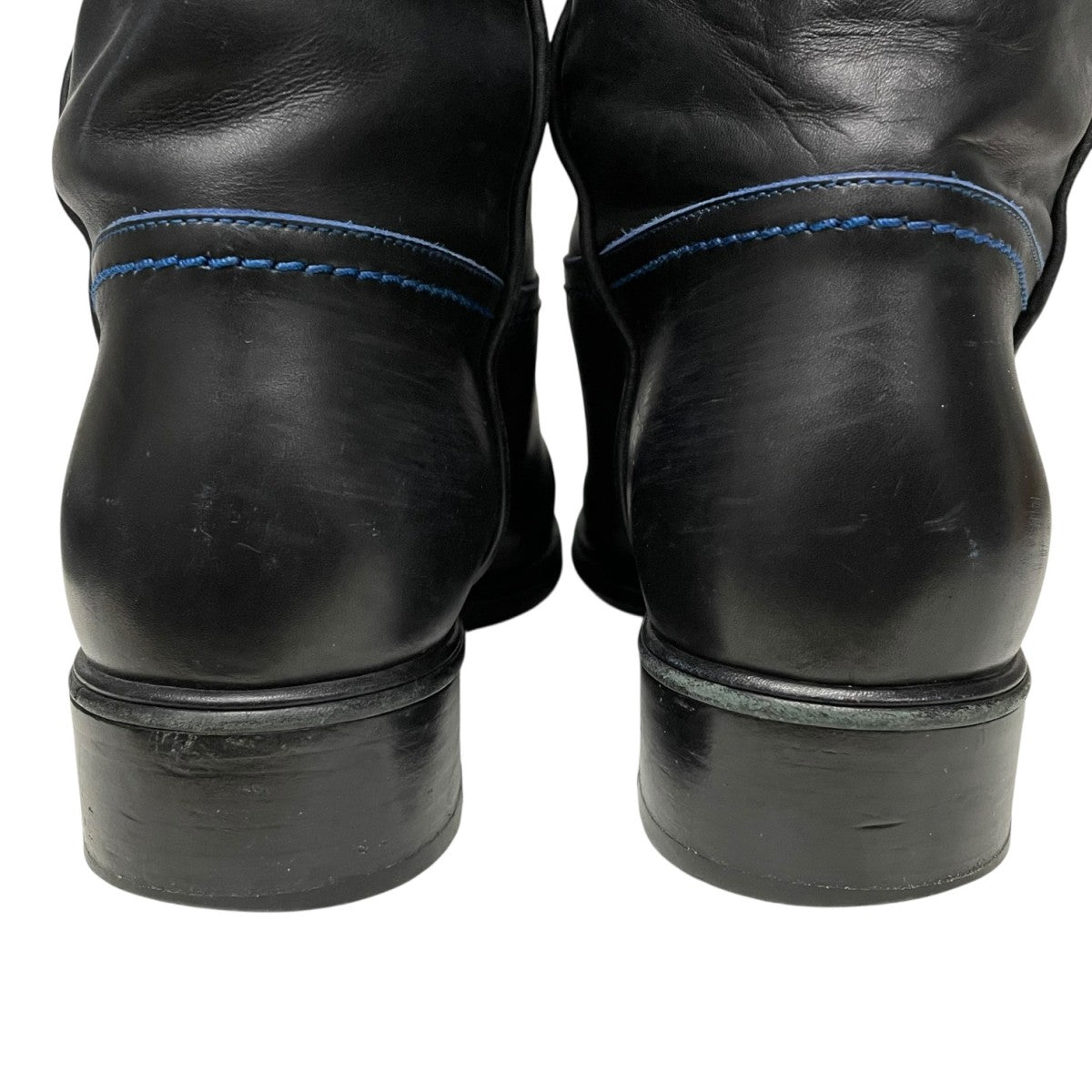 シャネル　デニム　ロングブーツ　36.5　本物　ニーハイブーツ　CHANEL シャネル デニム ロングブーツ 36.5 本物 ニーハイブーツ CHANEL 楽天