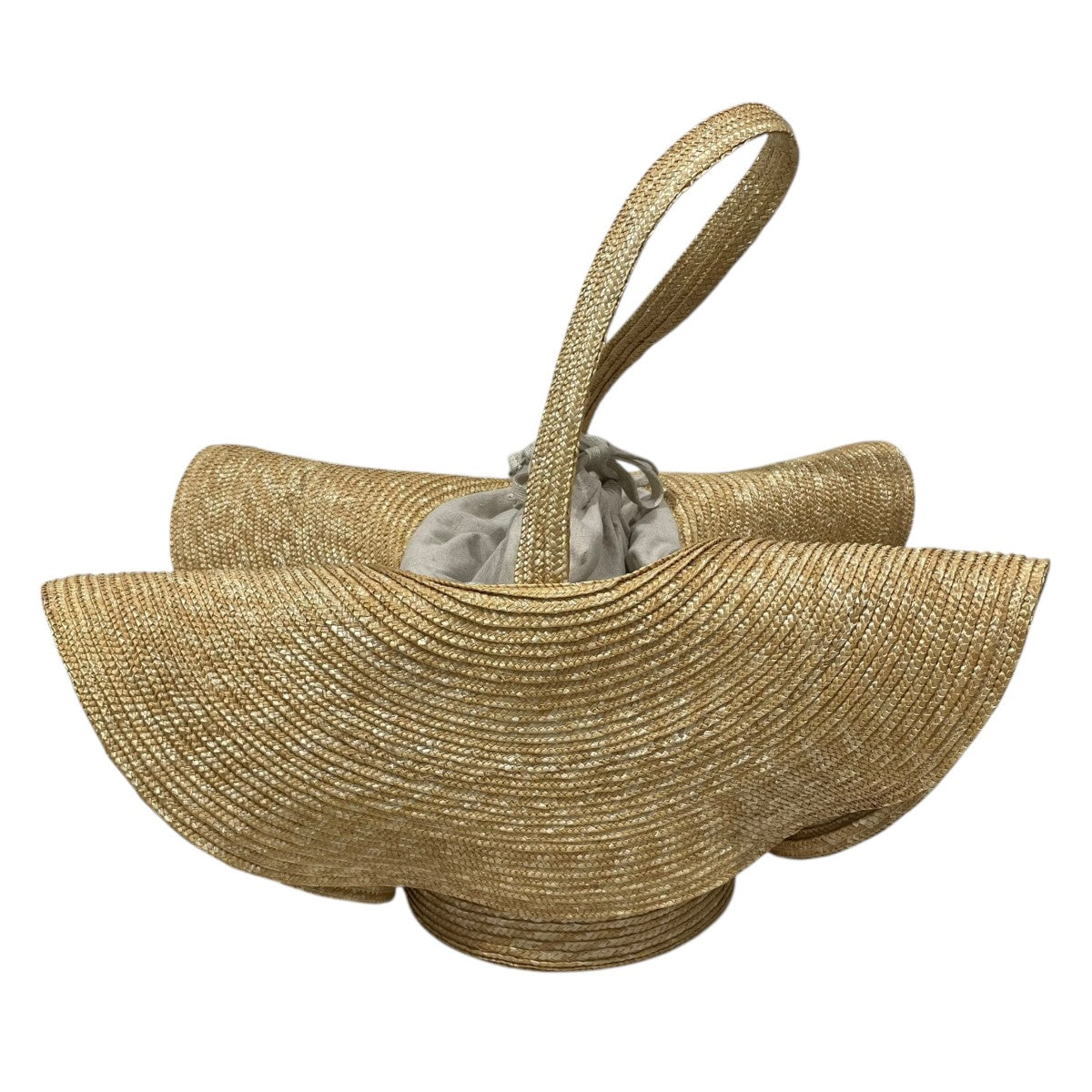 LUDLOW(ラドロー) かごバッグ フレアストローバスケット ナチュラル