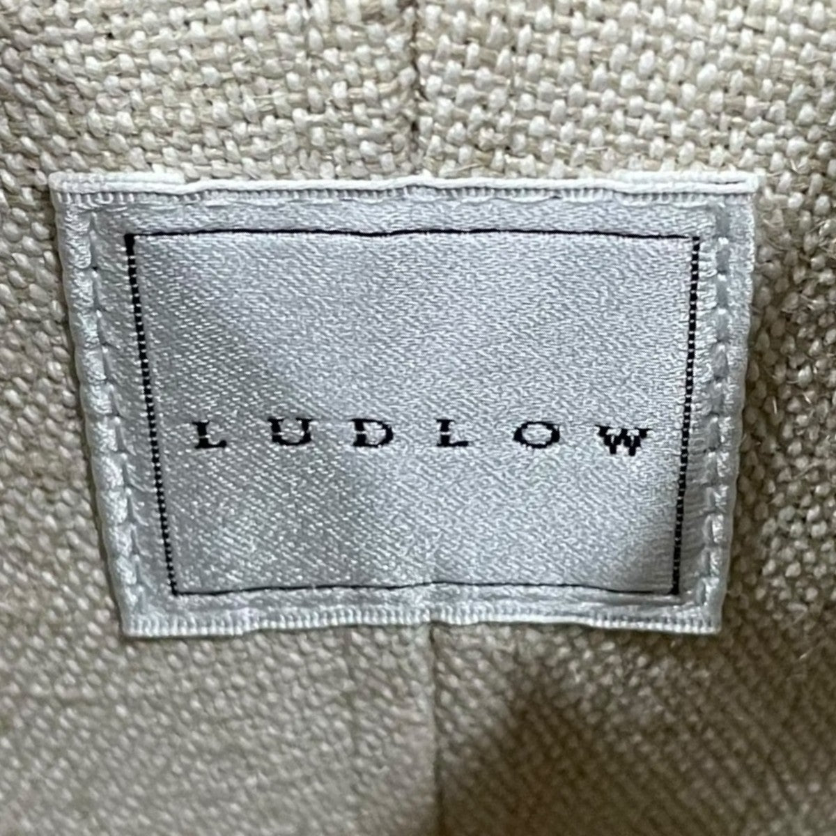 LUDLOW(ラドロー) かごバッグ フレアストローバスケット ナチュラル
