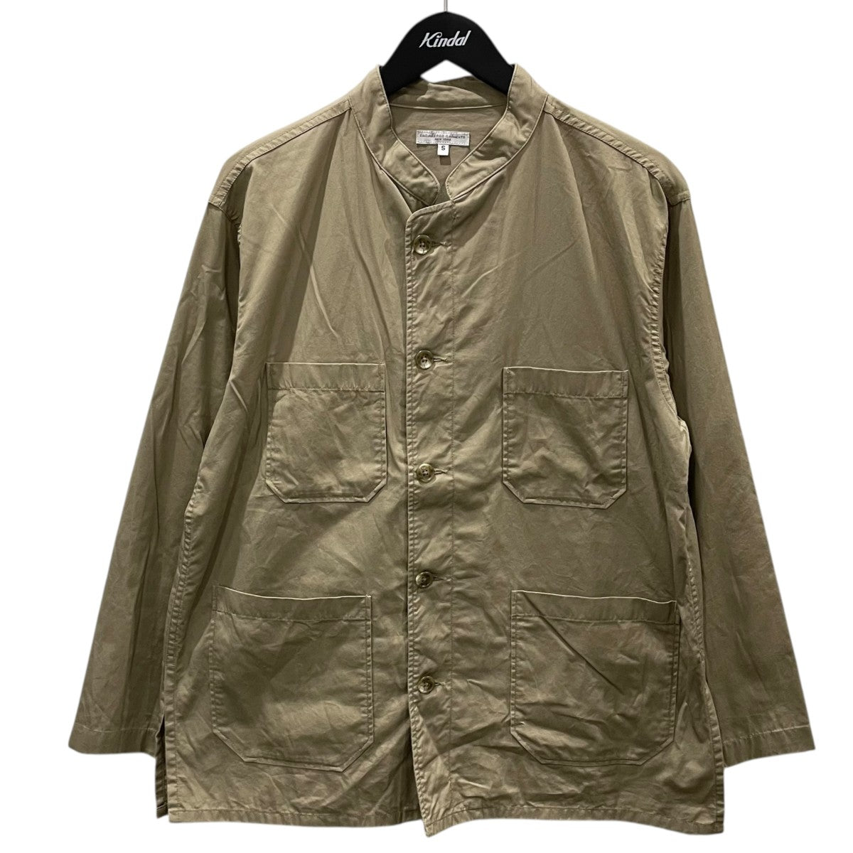 Engineered Garments スタンドカラーシャツ Dayton Shirt デイトンシャツ 古着・中古-1枚目のアイテム画像