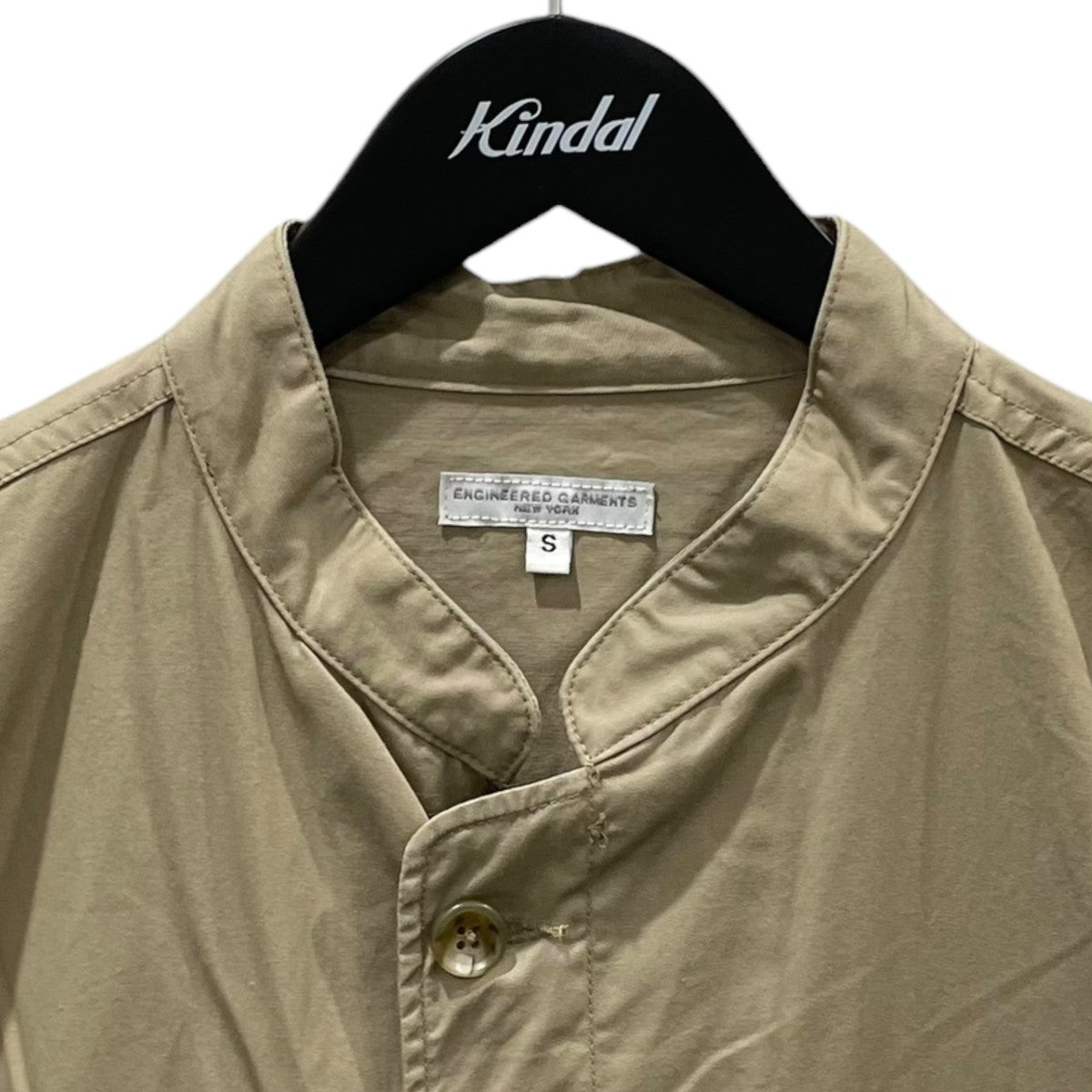 Engineered Garments スタンドカラーシャツ Dayton Shirt デイトンシャツ 古着・中古-3枚目のアイテム画像