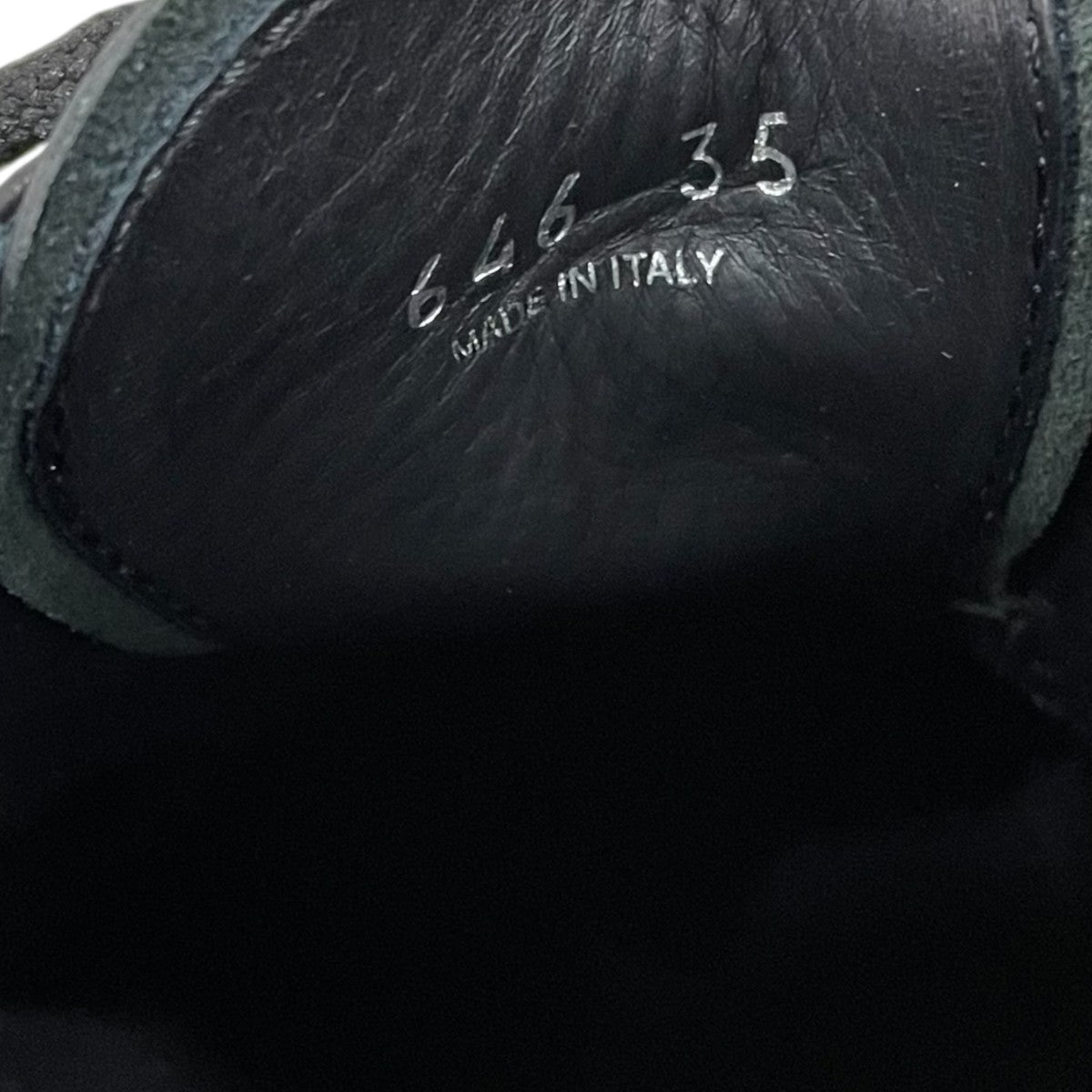 スタッズ付 厚底シューズ