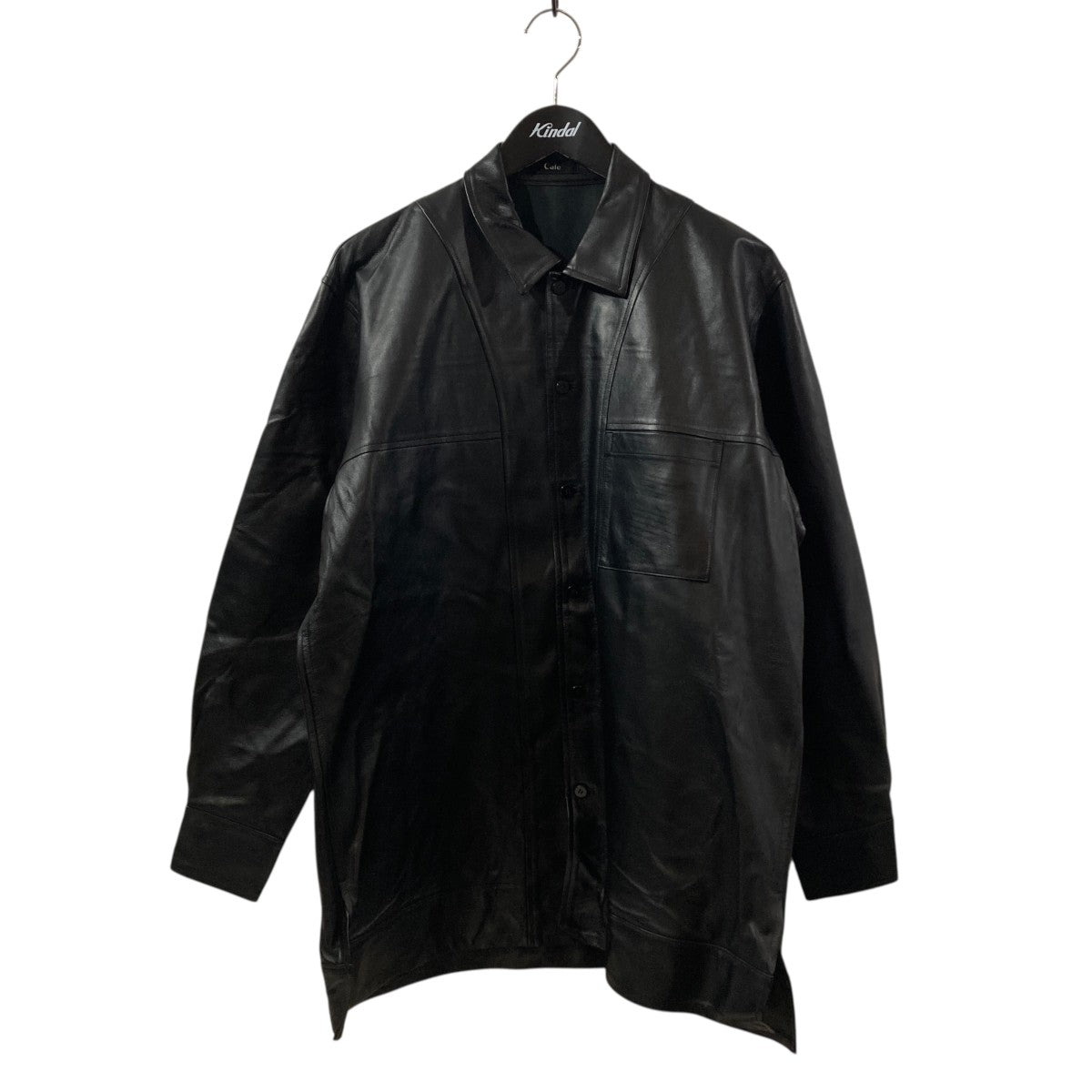 Lamb Leather BlouseレザーシャツC253L01B02