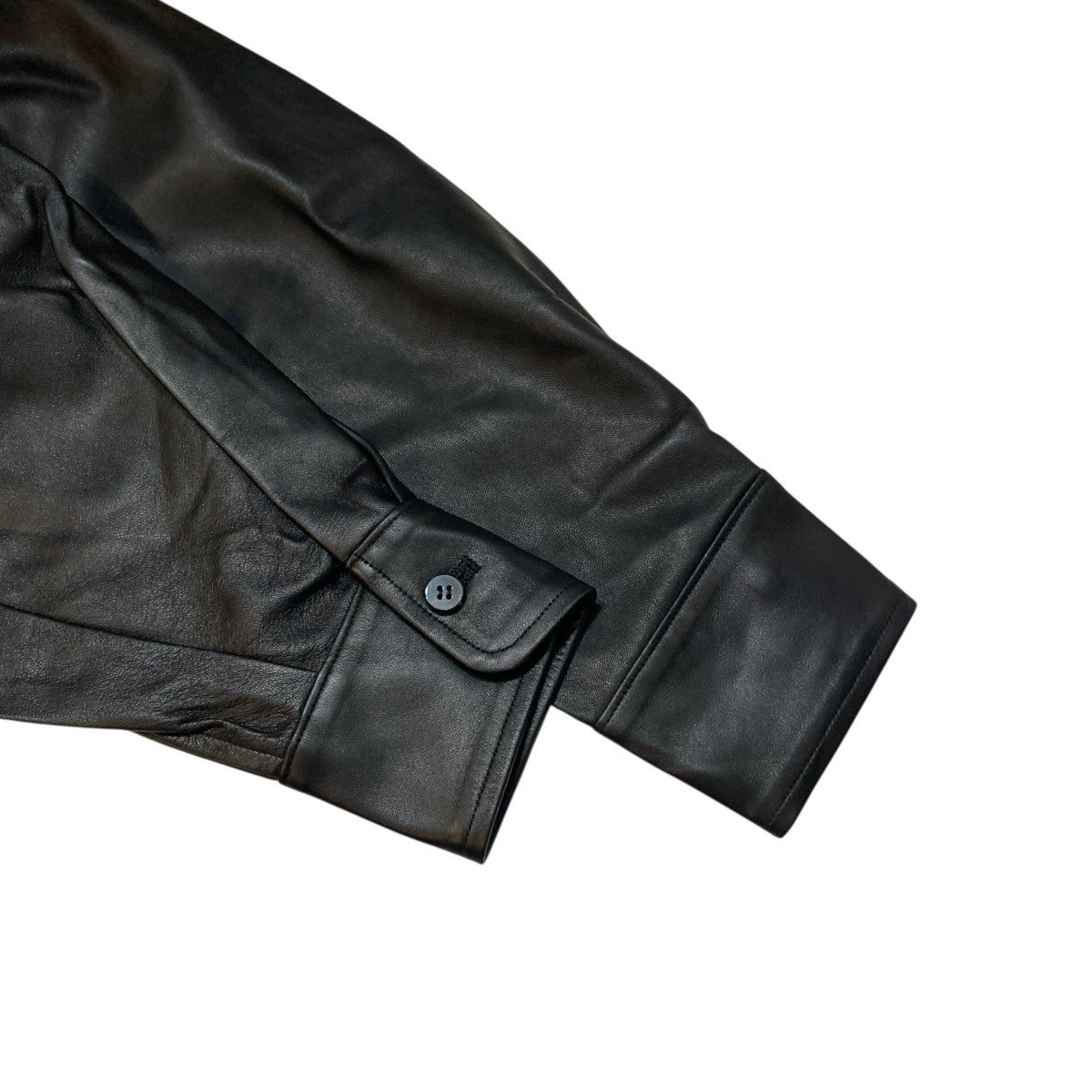 Lamb Leather BlouseレザーシャツC253L01B02