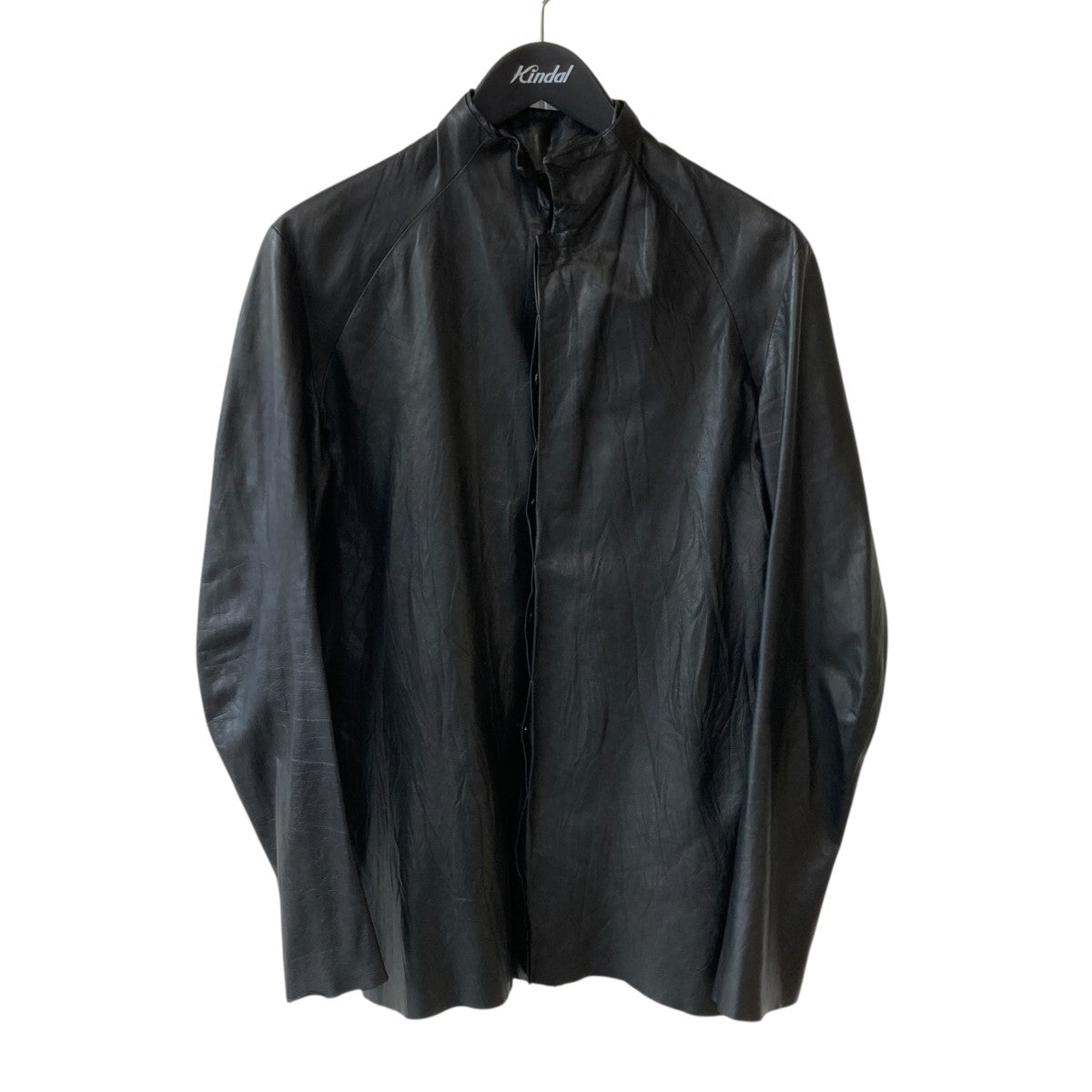 m．a+(エムエークロス) リネンテーラードジャケット ブラック