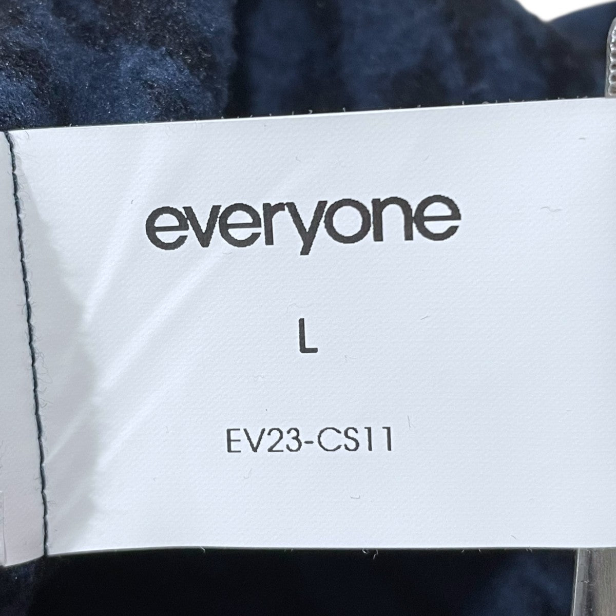 everyone(エブリワン) 23AW プルオーバーフリースジャケット