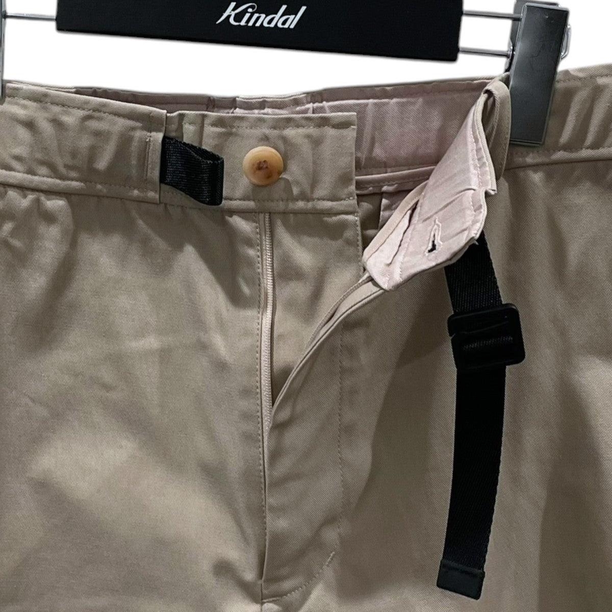 23SS ハーフパンツ BELTED EASY SHORTS ベルテッド イージー ショーツ EV23-PT07