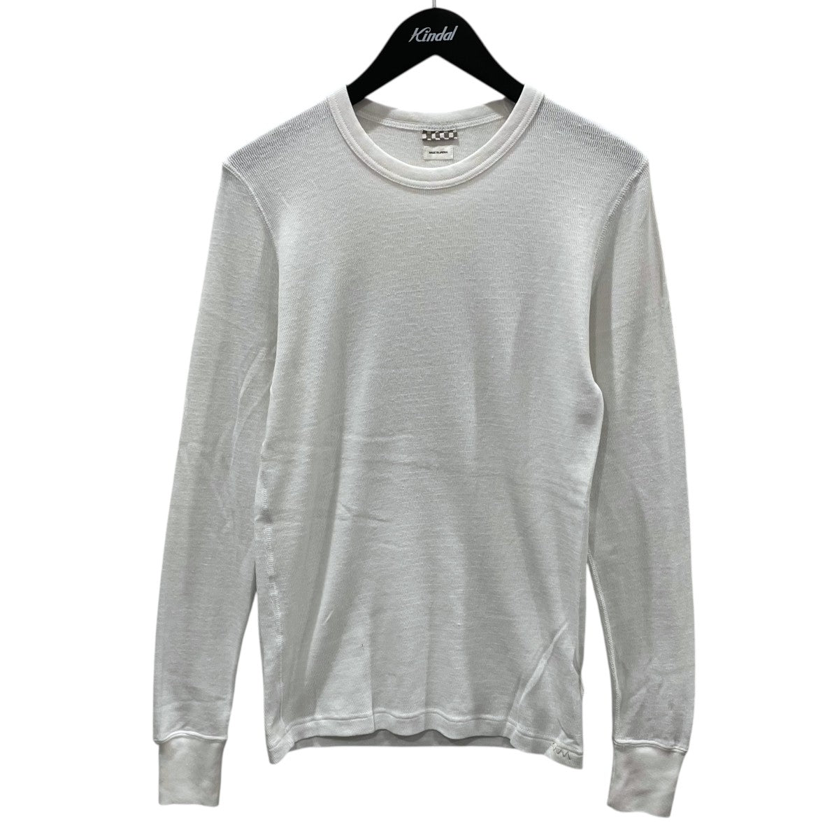 VISVIM 25SS 長袖カットソー SUBLIG THERMAL CREW L／S サブリグ サーマル クルー ロングスリーブ 0125105009005 古着・中古-1枚目のアイテム画像
